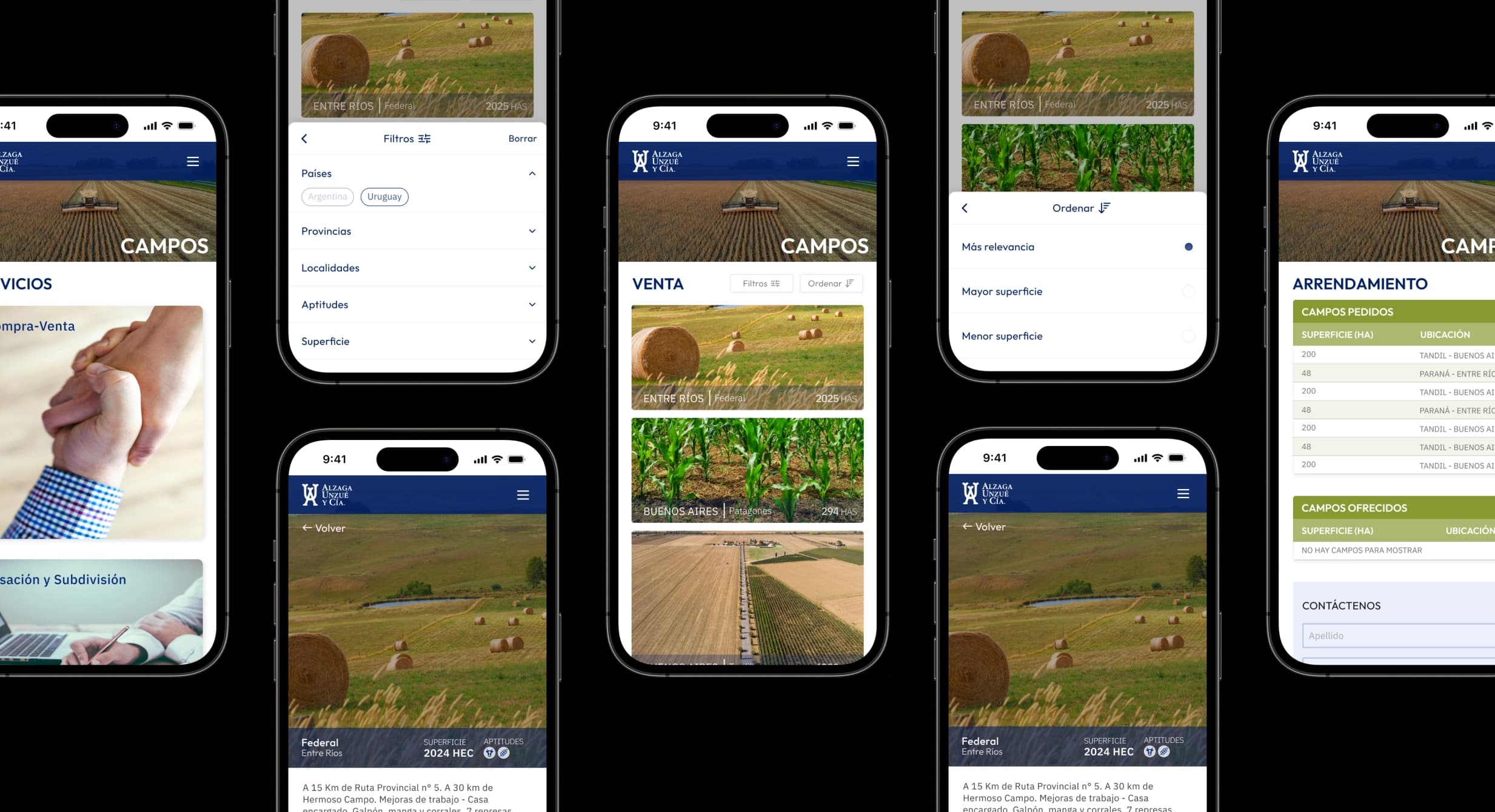 Campos mobile experience