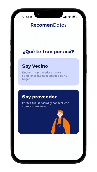 RecomenDatos – búsqueda